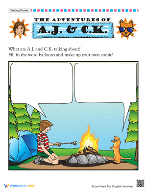 Cat Comics: Campfire