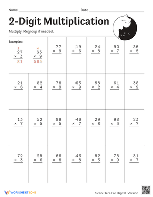 2-Digit Multiplication