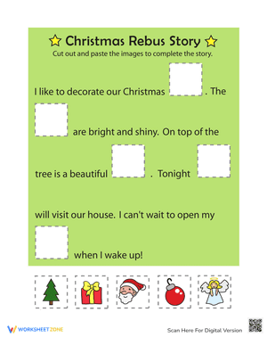 Christmas Rebus Story
