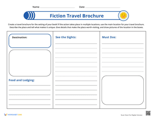 Fiction Travel Brochure