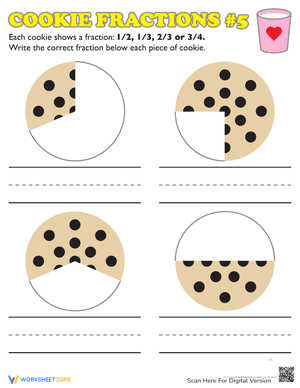 Cookie Fractions 5