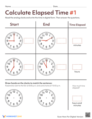 Calculate Elapsed Time #1