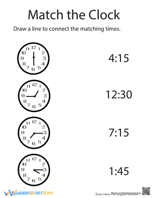 Match the Clock II