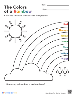 How Many Colors in a Rainbow?