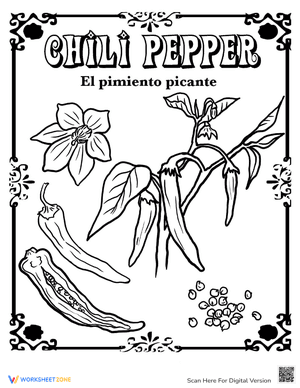 Chili Pepper in Spanish