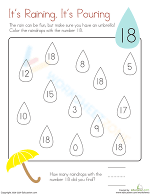 Coloring 18: It's Raining, It's Pouring