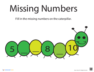 Missing Numbers: 5-10
