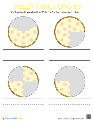 Pizza Fractions 3