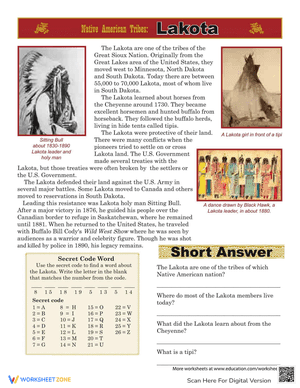 Native American Tribes: Lakota