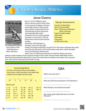 Famous Olympic Athletes: Jesse Owens