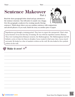 Sentence Makeover Part 2