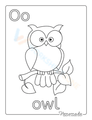 Wise Owl Coloring Sheet For Kids