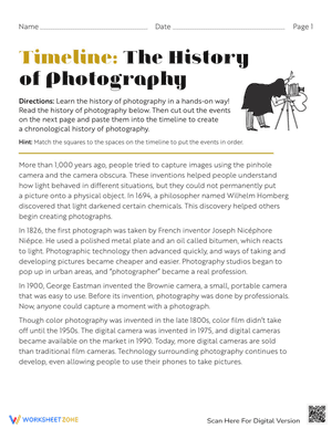 Timeline: The History of Photography