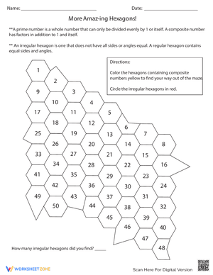 More Amaz-ing Hexagons!