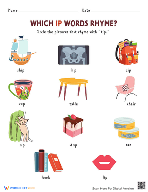 Which IP Words Rhyme?