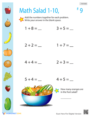 Math Salad 9