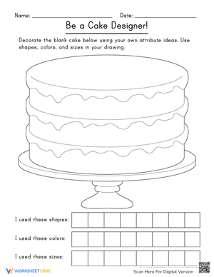 Be a Cake Designer!