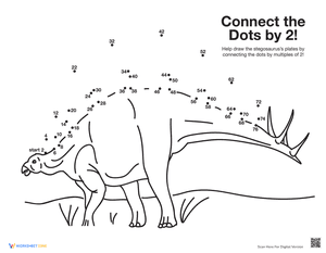 Skip Counting Stegosaurus