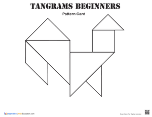 Easy Tangrams Puzzle #9