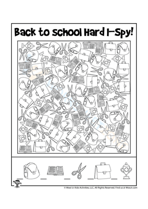 Back To School: Back to School Hard I - Spy #2
