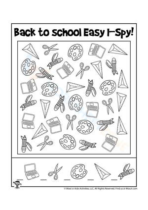Back To School: Back to School Easy I - Spy #2