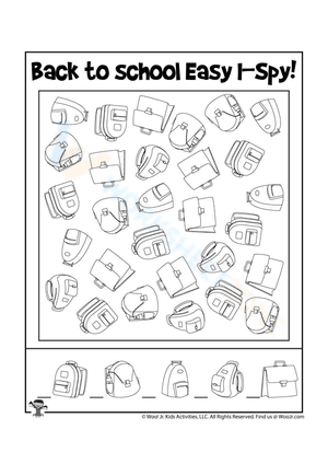 Back To School: Back to School Easy I - Spy #3