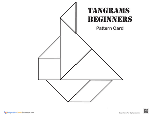 Easy Tangrams Puzzle #10