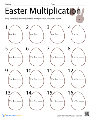 Easter Multiplication #2