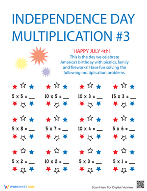 Independence Day Multiplication #3