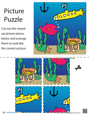 Picture Puzzle: Under the Sea