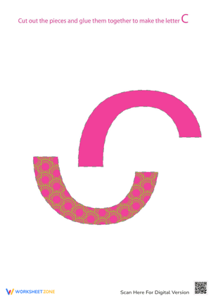 Alphabet Shapes: "C"