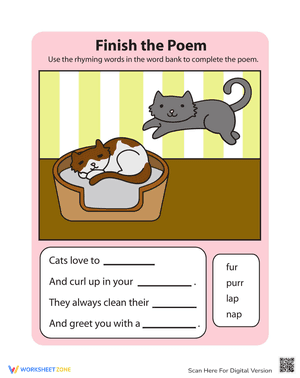 Complete the Poem: Cats