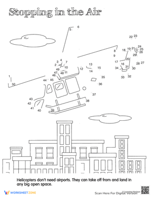 Dot to Dot Vehicles: Hovering Helicopter