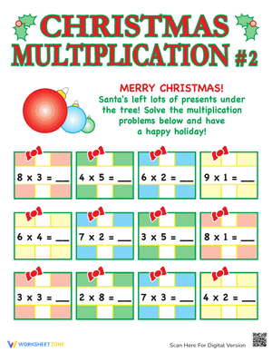 Christmas Multiplication #2