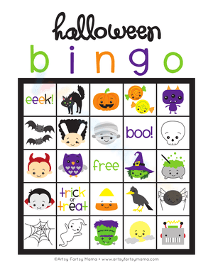 Halloween Bingo Card 6