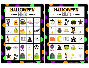 Halloween Bingo Game 3