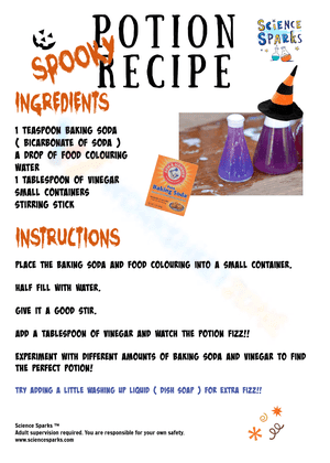 Spooky Potion Recipe