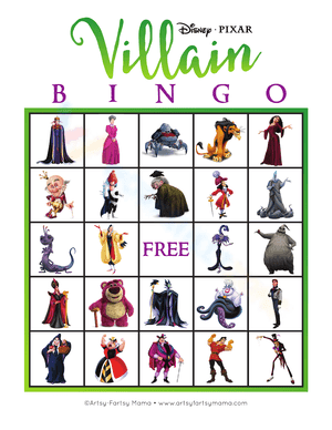 Villain Bingo 4