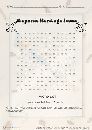Hispanic Heritage Icons