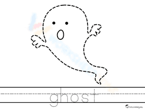 Halloween Ghost Tracing