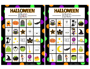 Halloween Bingo Game 4