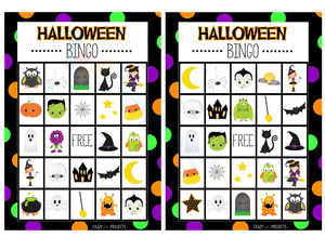 Halloween Bingo Game 2