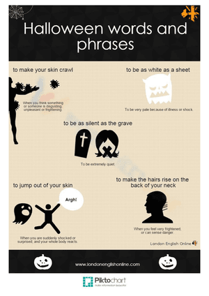 Halloween words and phrases