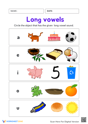 Choose Long Vowel