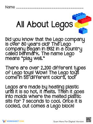 All About Legos