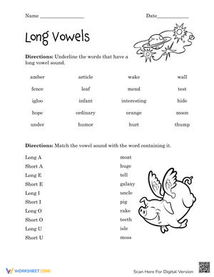 Long Vowels 2