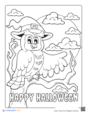 Happy Halloween Wise Owl