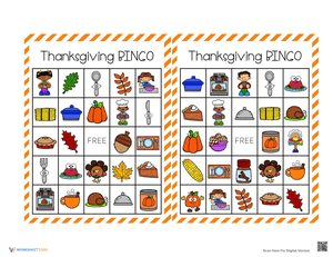 Thanksgiving Bingo Printable 5