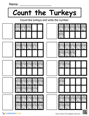 Count the Turkeys