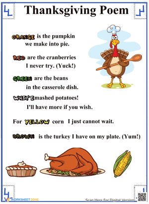 Thanksgiving Poem 3